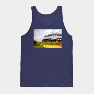 Black Prince Steam Train North Norfolk Railway UK England Tank Top